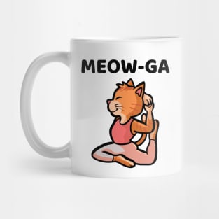 Meow-Ga Yoga Cat Mom Mug